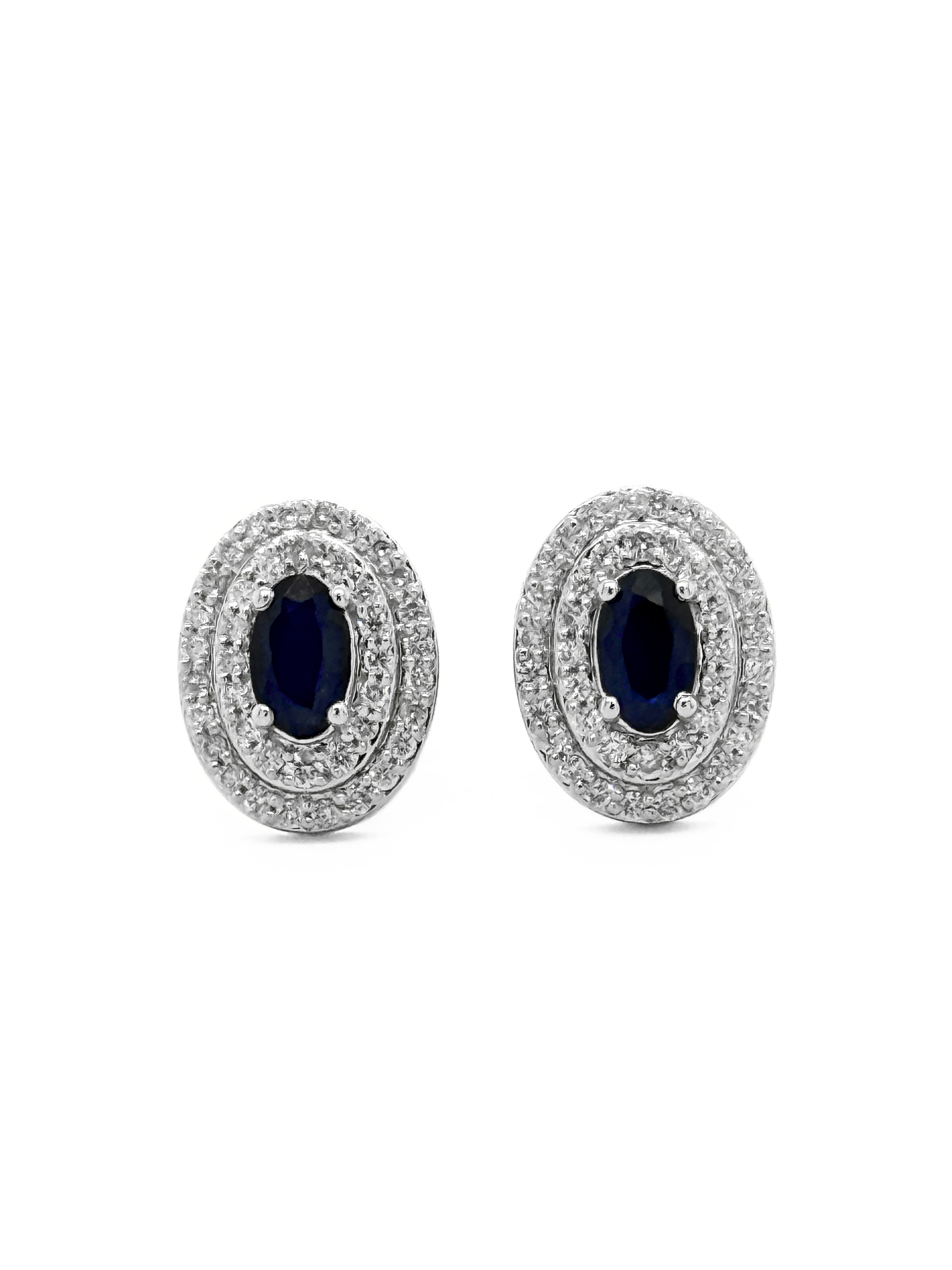 SAPPHIRE LADY'S EARRINGS-418137